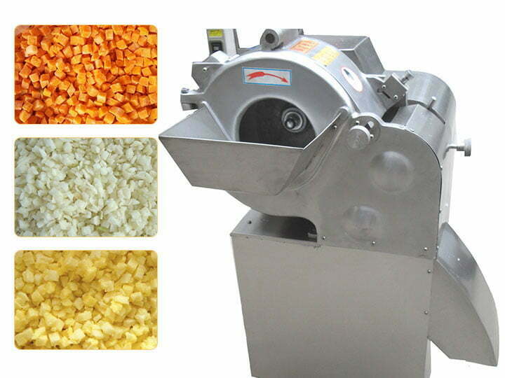 vegetable dicing machine