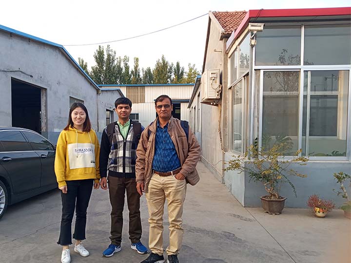Nigeria cutomer visit factory