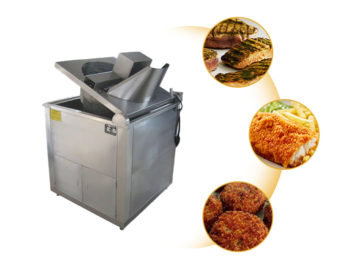 automatic fish fillet fryer