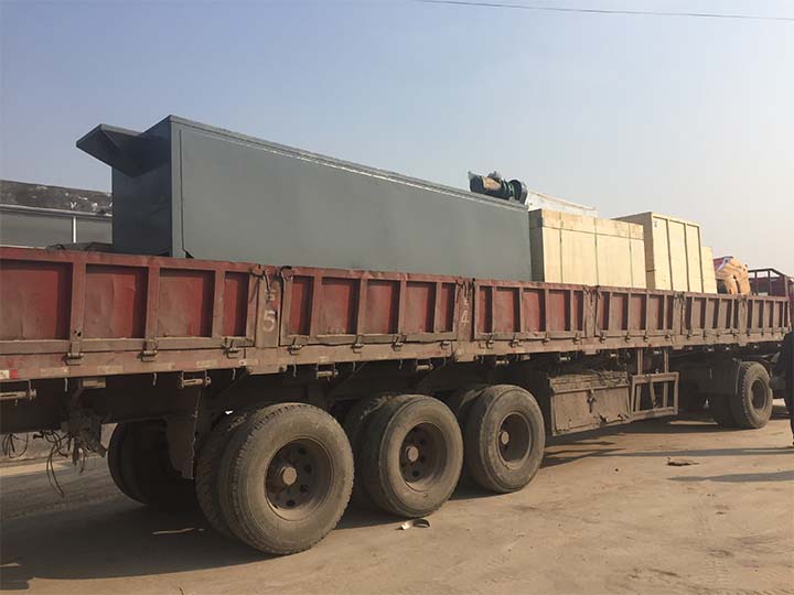 Small cashew nut processing machine sold to Nigeria