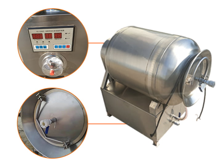 vacuum marinator for salting meat