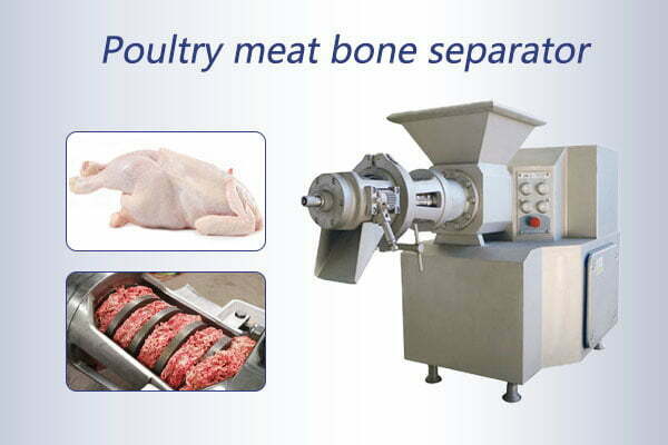 Poultry meat bone separator machine | chicken deboning machine