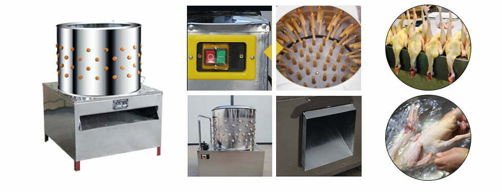 poultry hair removal machine