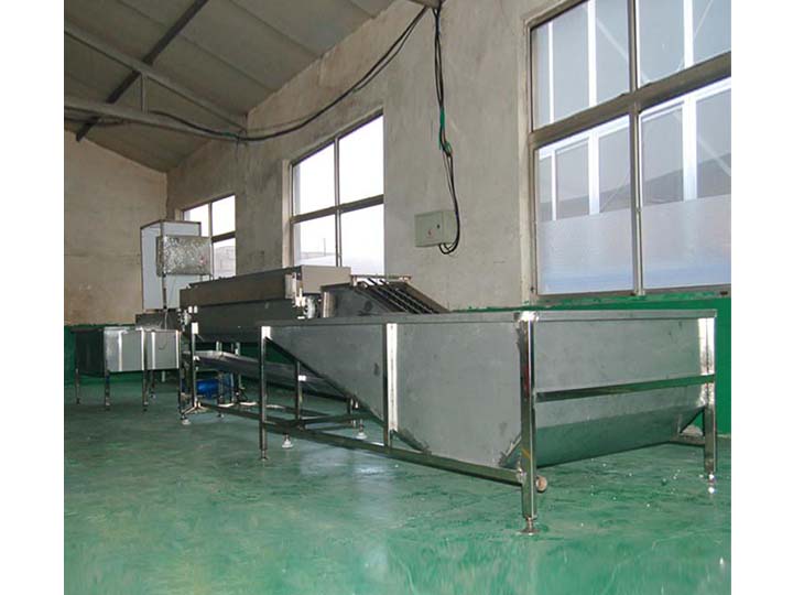 Egg washing production line sold to Cambodia