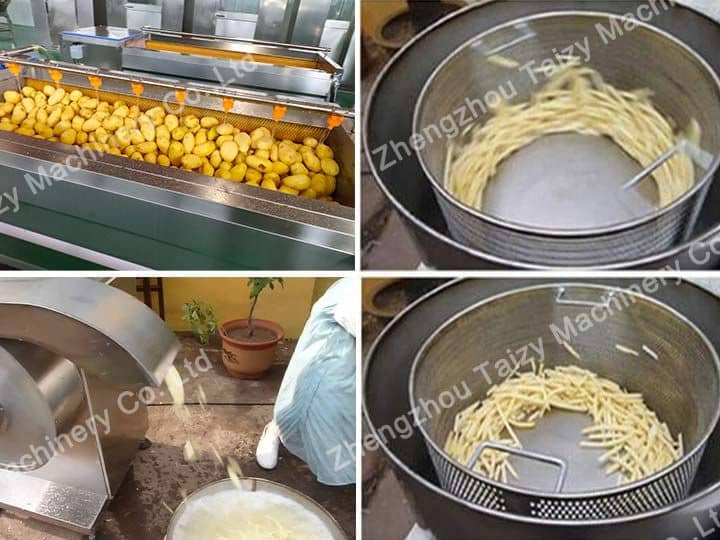 What is the french fries production line turkey price?