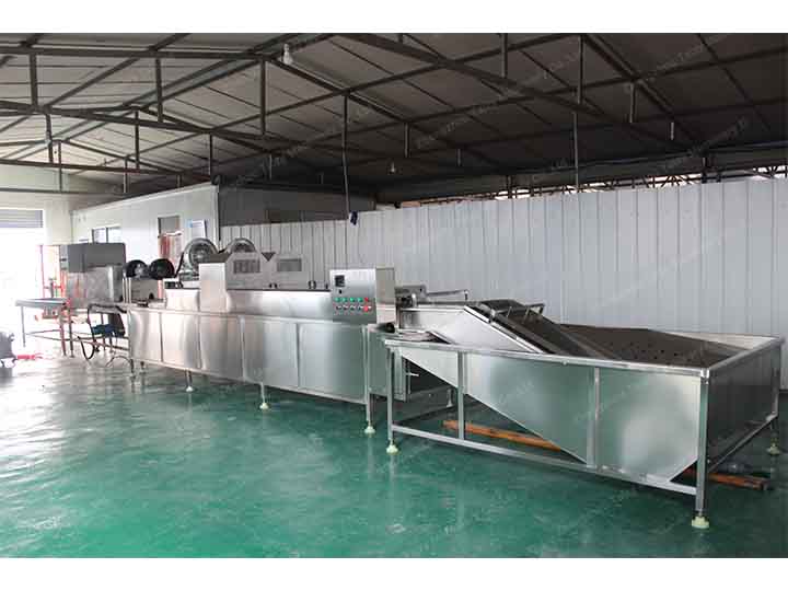 whole set of egg processing machines