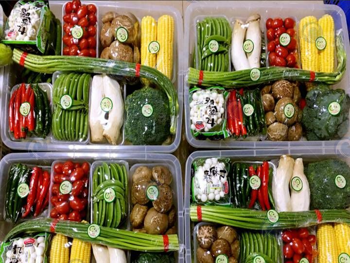 clean vegetales and fruits