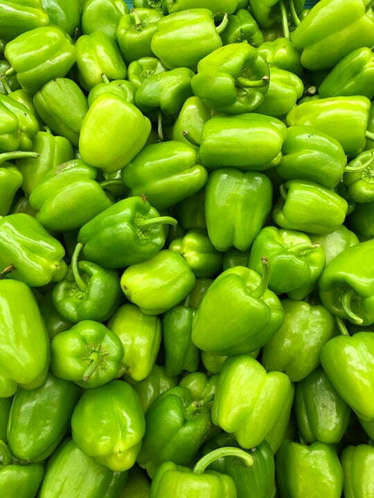green peppers