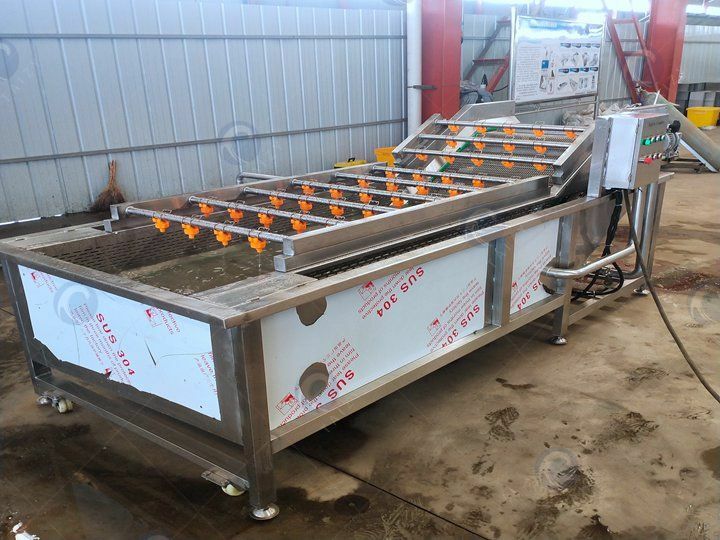 okra washing machine for Thailand