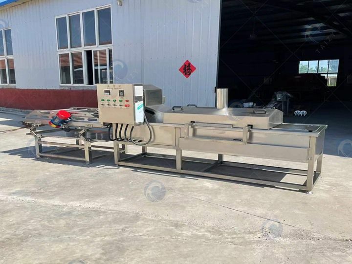 salmon skin frying machine for sale