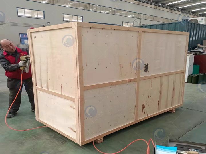 small fryer machine shipment