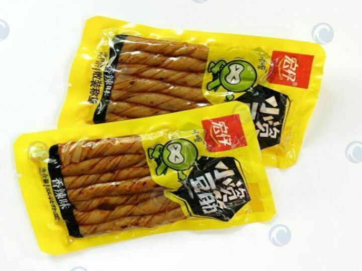 vacuum-packaged spicy snacks