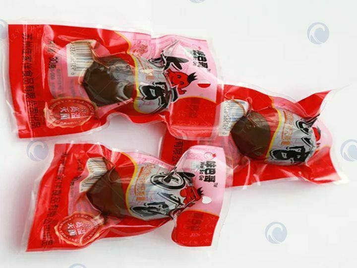 vacuum-packed eggs