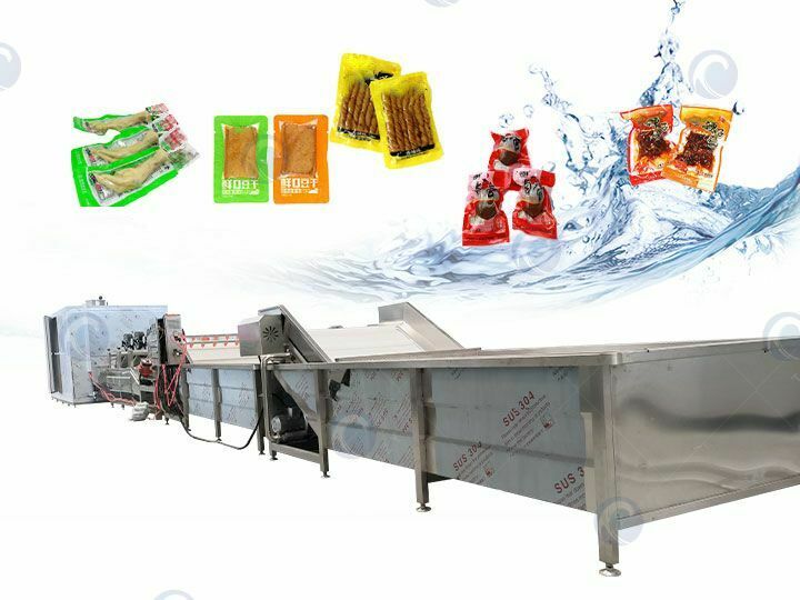 Vacuum-packed Food Washing & Drying Line