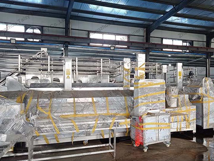 Complete Set of Chin Chin Making Machines Sold to America