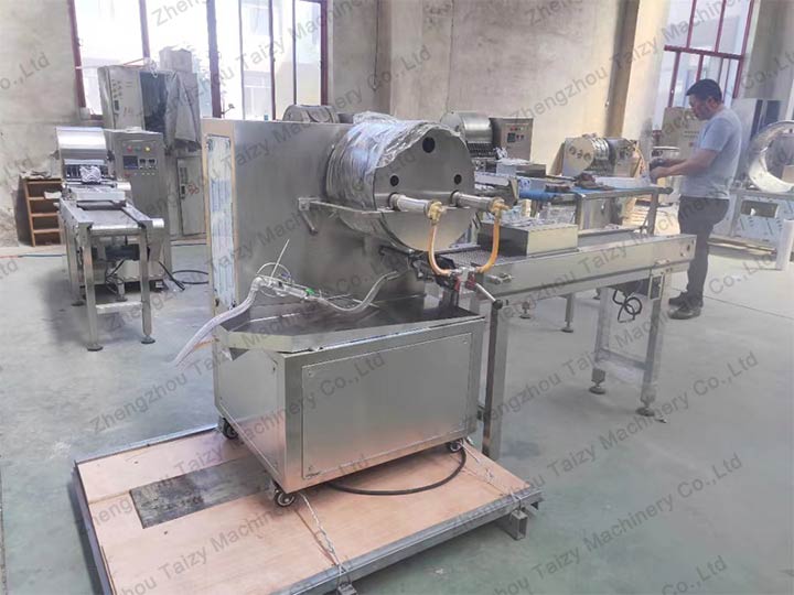Cheap spring roll sheet machine exported to New Caledonia