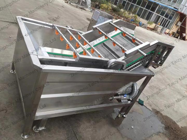 Fruit bubble washing machine got a Bolivian order