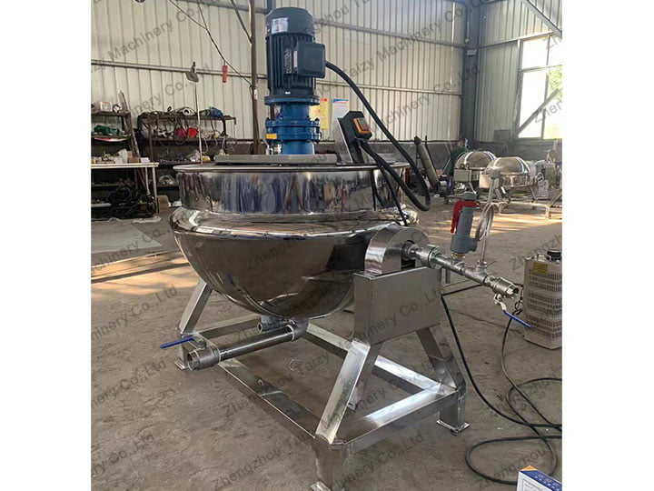 jacketed kettle with agitator for UAE