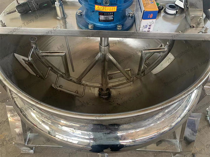 mixing agitator of jacketed kettles