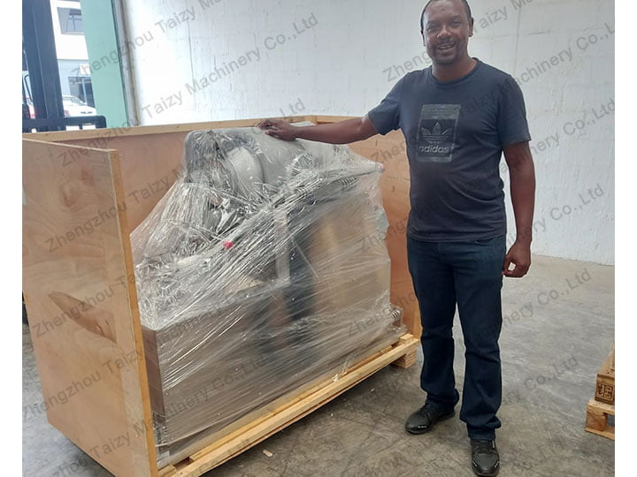 Small Corn Puffing Machine Exported to Ghana