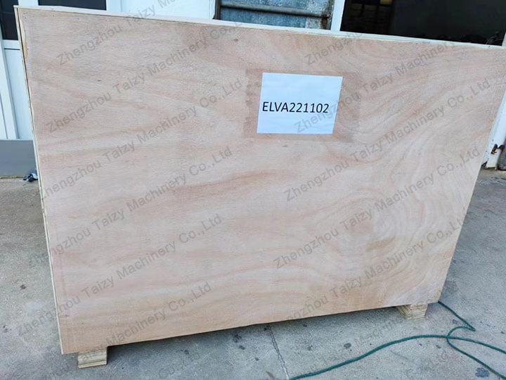 small corn puffing machine exported to Ghana