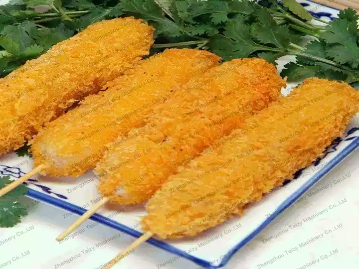 breadcrumb coated food