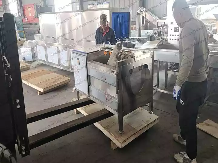 Successful Export of Sweet Potato Peeling Machine to the Philippines