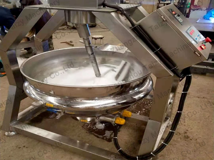 jacketed cooking kettle of Taizy