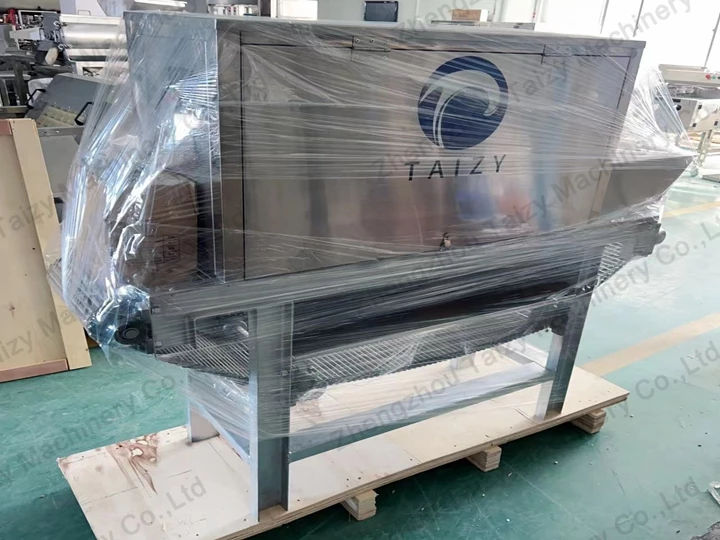 400kg/h Garlic Peeler Exported to the US