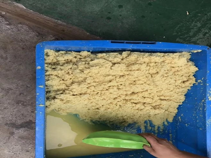 mashed ginger