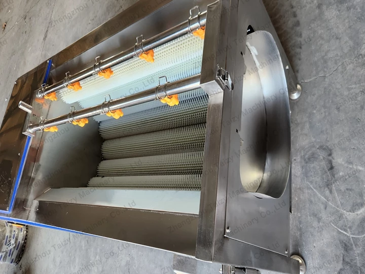 washing tank of ginger washing peeling machine