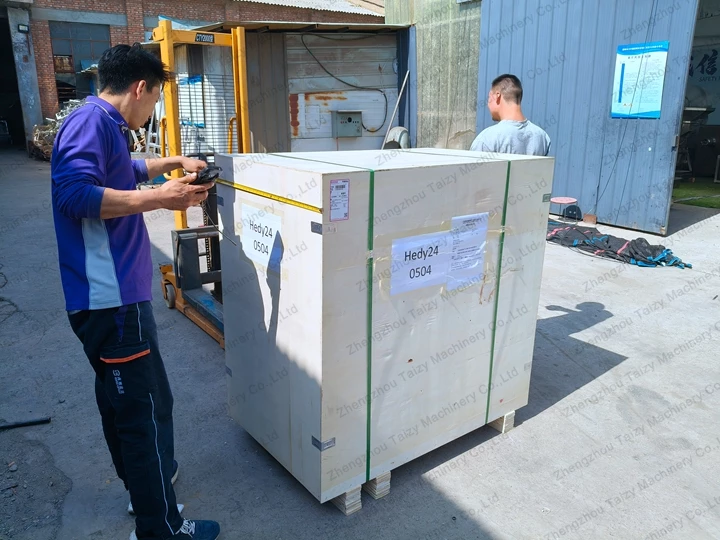 bone grinder machine packing
