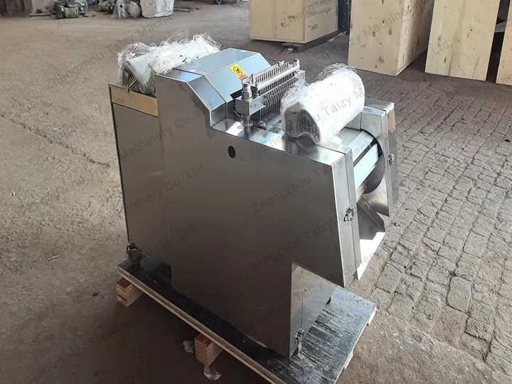 Chicken Chunk Cutting Machine Exported to Chile