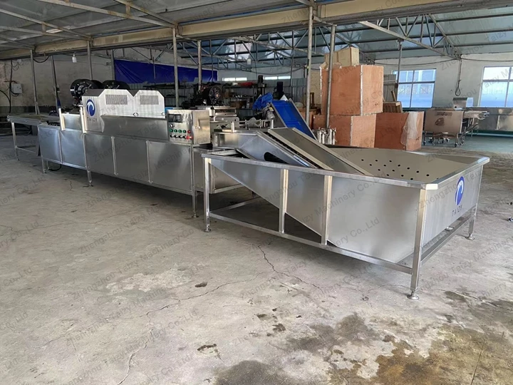 complete egg washing system