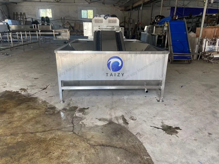 egg cleaning machine of Taizy