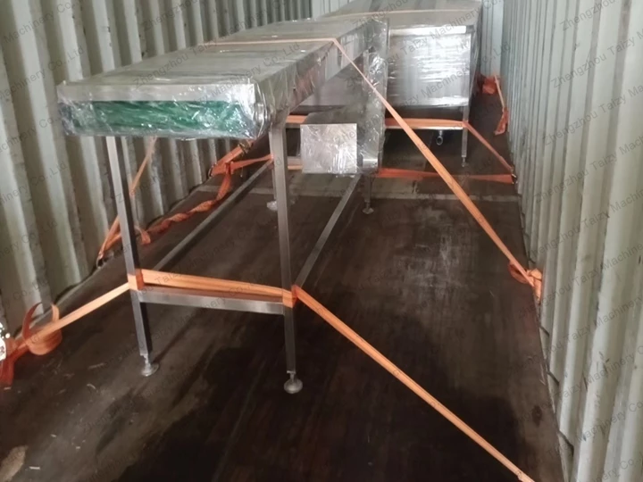 machines secured in containers