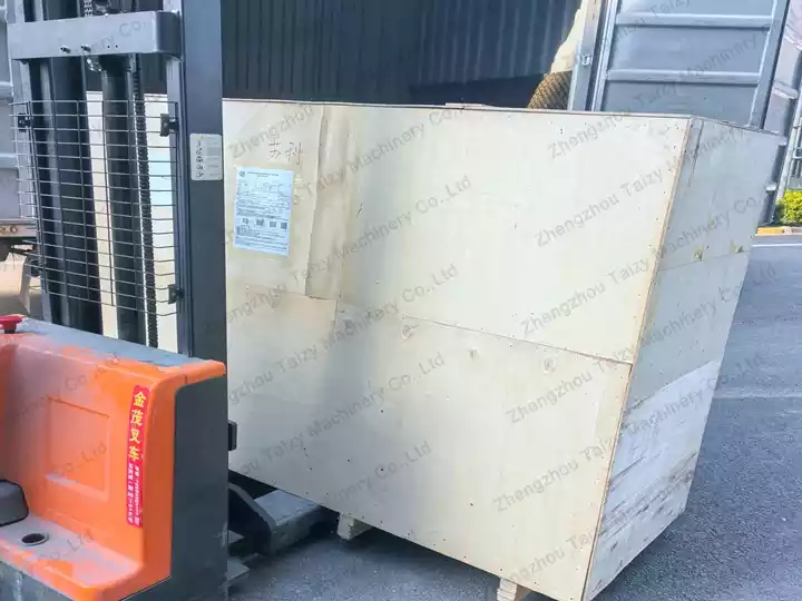 600kg/h Electric Garlic Peeler Machine Exported to Brazil for Seasoning Factory
